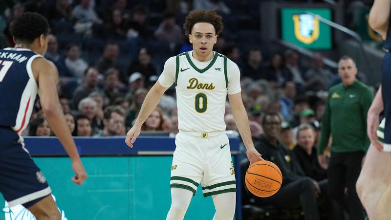 USF Primed for Battle with Gonzaga at Chase Center