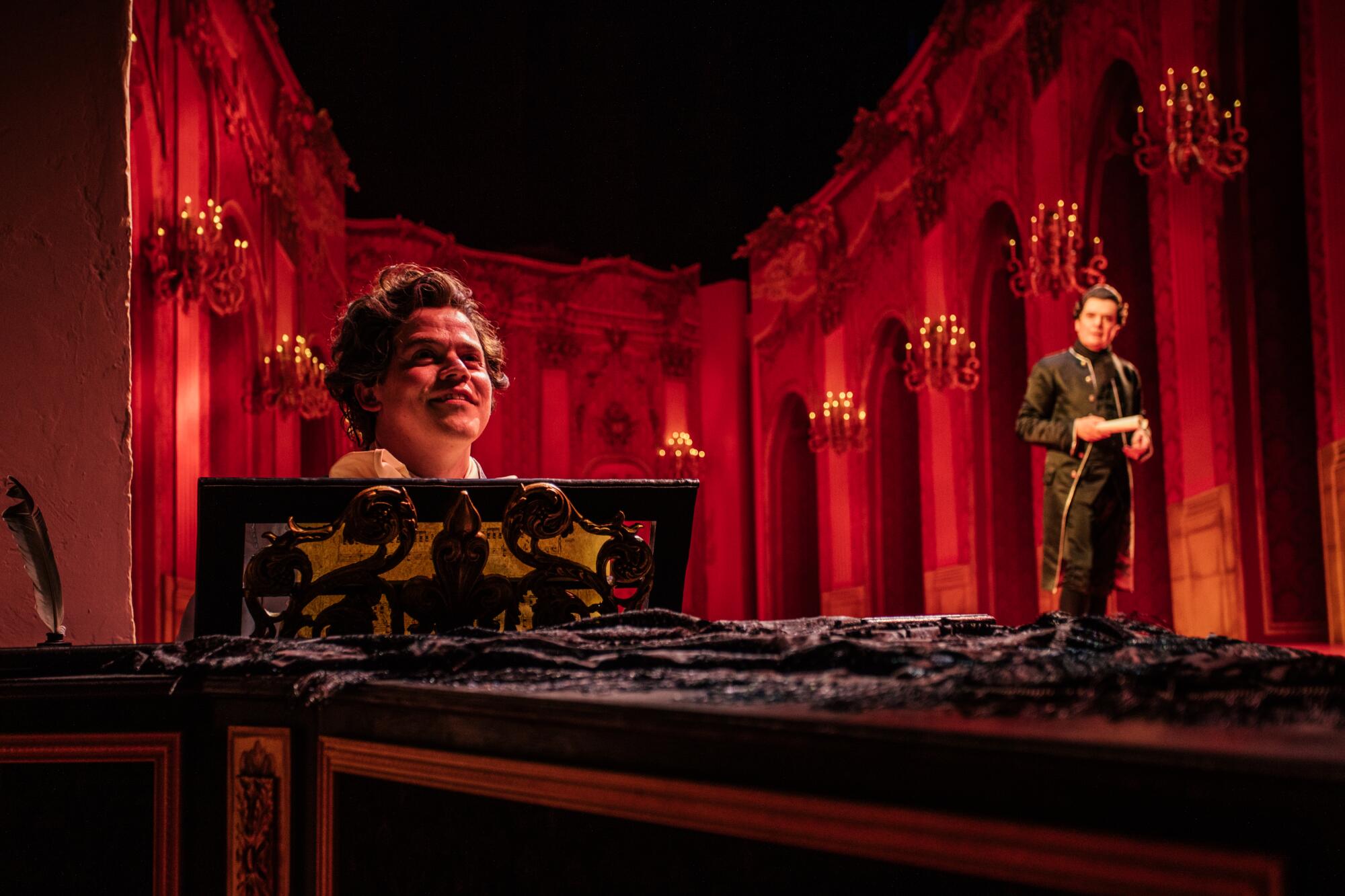 AMADEUS at Pasadena Playhouse - Sam Clemmett and Jefferson Mays
