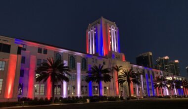 County building lowering flags to half-staff to honor Jesse Jackson