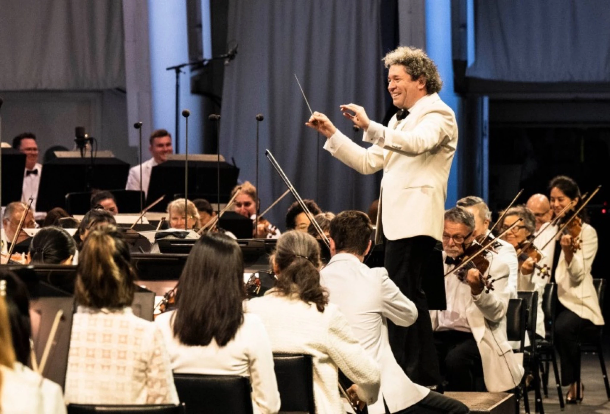 Gustavo Dudamel at the Hollywood Bowl