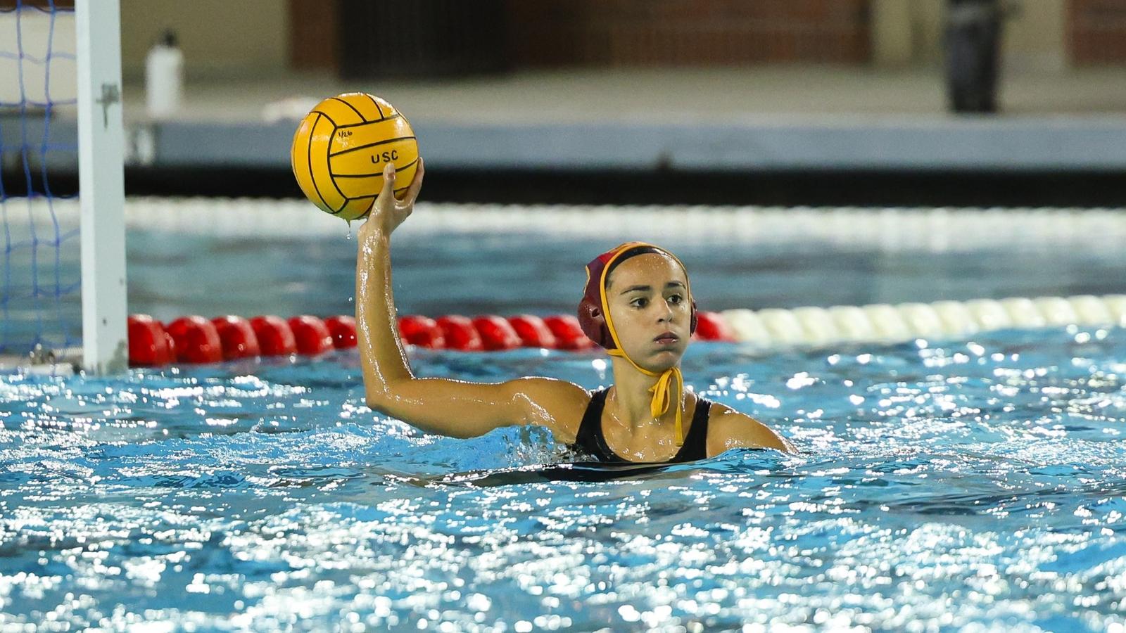 Emily Ausmus in action against Cal