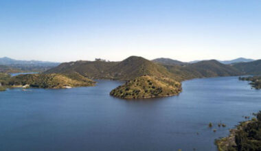 After rainfall, city to release water from Lake Hodges into river