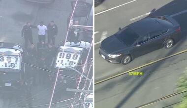 Shooting suspect in custody after leading police on pursuit in Inglewood area