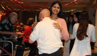 High school seniors give Valentine to senior residents – East Bay Times