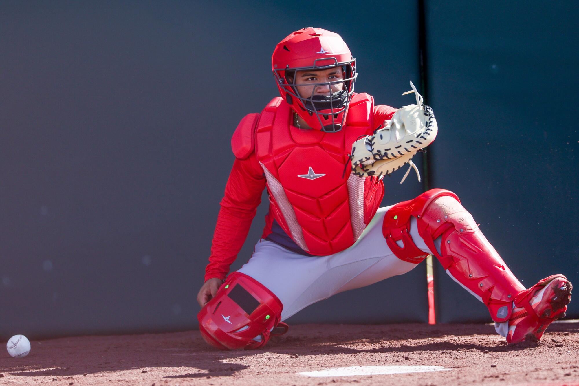 Catcher Marlon Quintero.