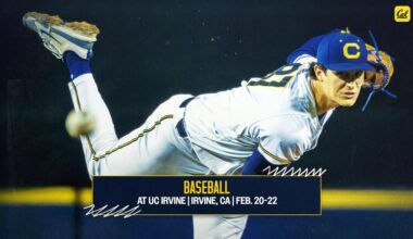 Cal Heads To UC Irvine For First Road Series