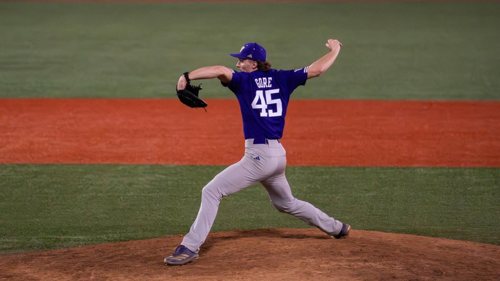 Ethan Swidler hits a home run against Houston in the Puerto Rico Baseball Challenge
