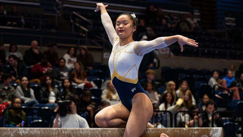 Gymnastics Hosts William & Mary; Heads To San Jose State For Tri Meet