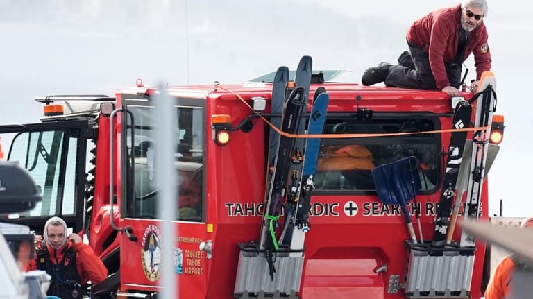 Search and Rescue crews prepare as the search for a...