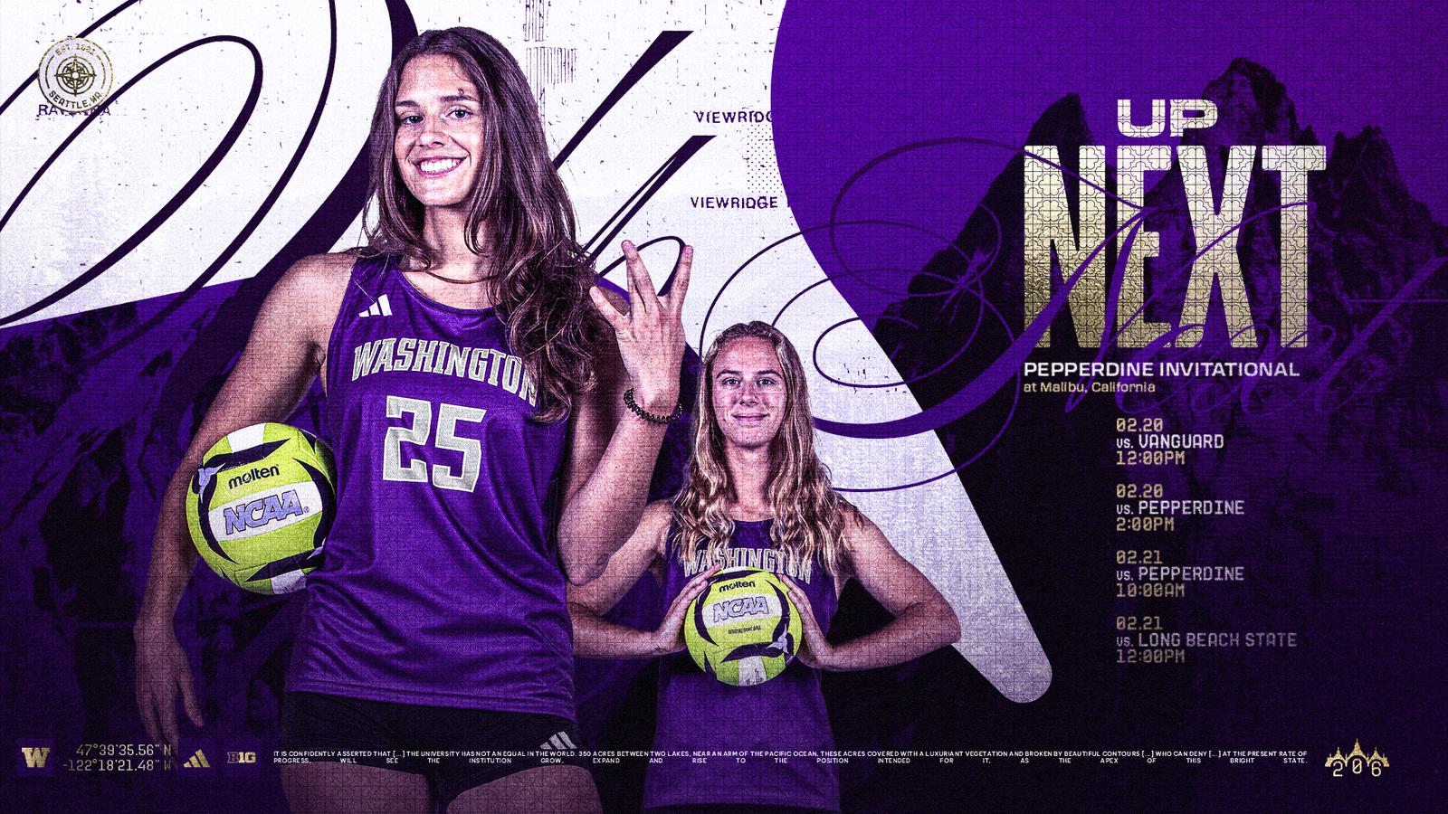 BVB: Huskies win vs Pepperdine