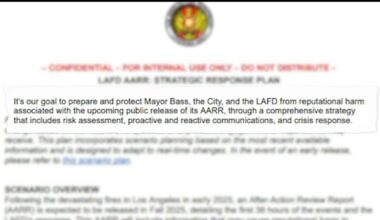 Memo shows Los Angeles Fire Department tried to 'protect' Mayor Karen Bass ahead of release of Palisades Fire after-action report