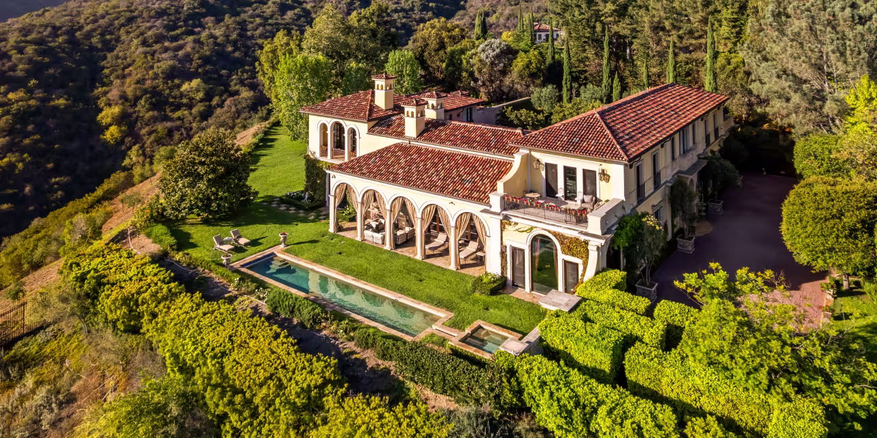 Los Angeles Estate Inspired by a European Chateau Asks $42 Million