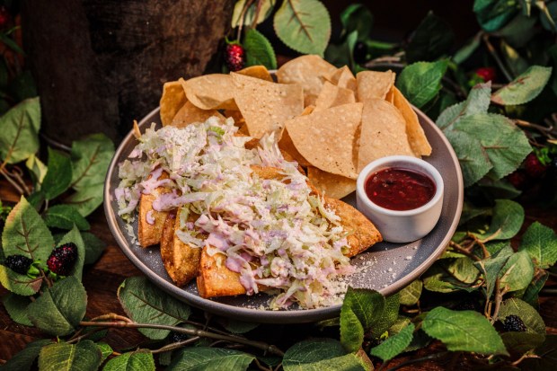 Knott's Boysenberry Festival A La Carte menu items available at Baja Taqueria. (Courtesy of Knott's Berry Farm)