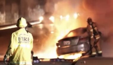 4 People Killed in Fiery Overnight Crash Near Long Beach Airport