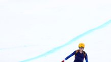 Thibault Anselmet of Team France competes