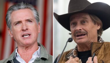 Gavin Newsom 'Bans' Kid Rock From Entering California