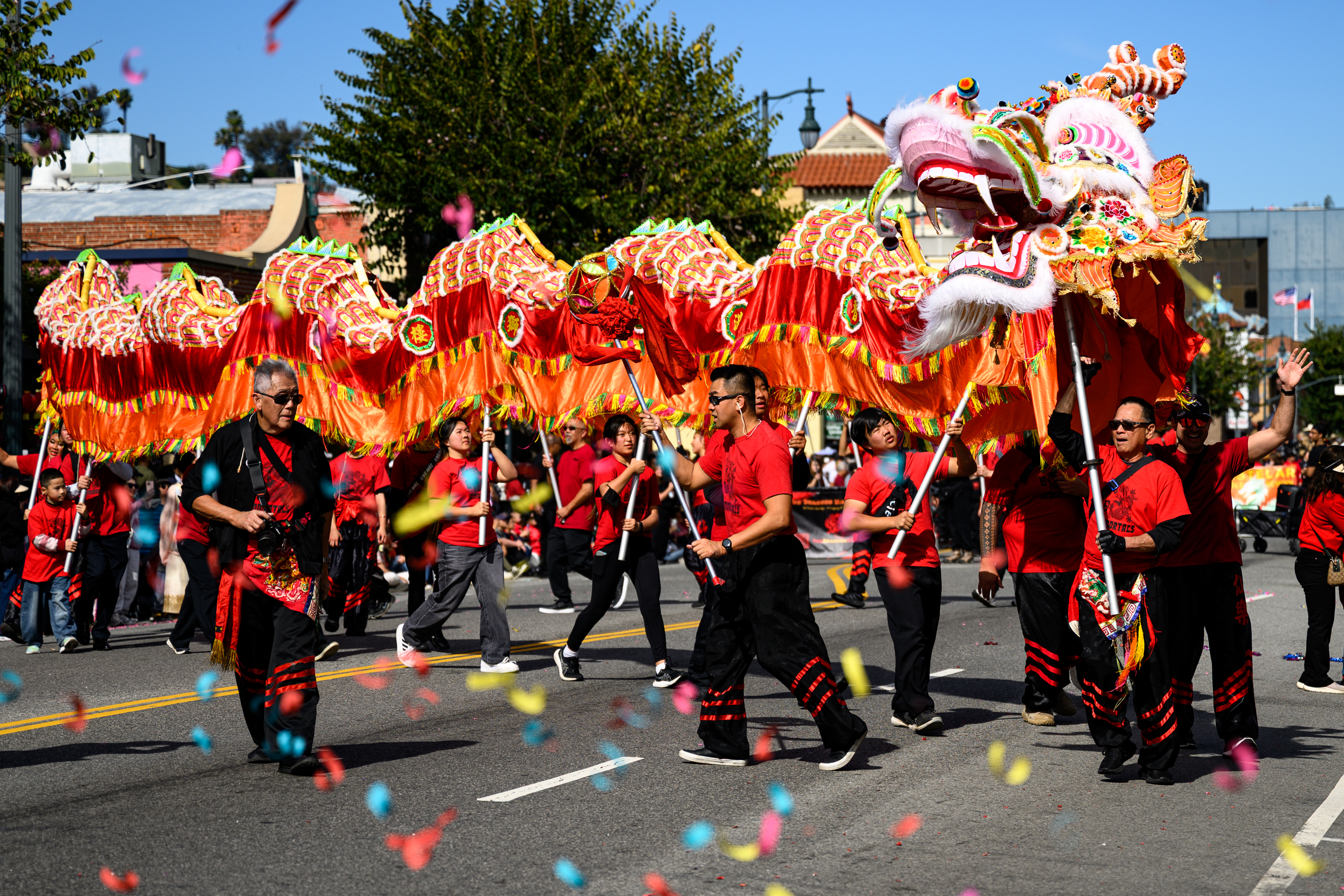Thousands of people attended the 127th Annual Golden Dragon Parade...