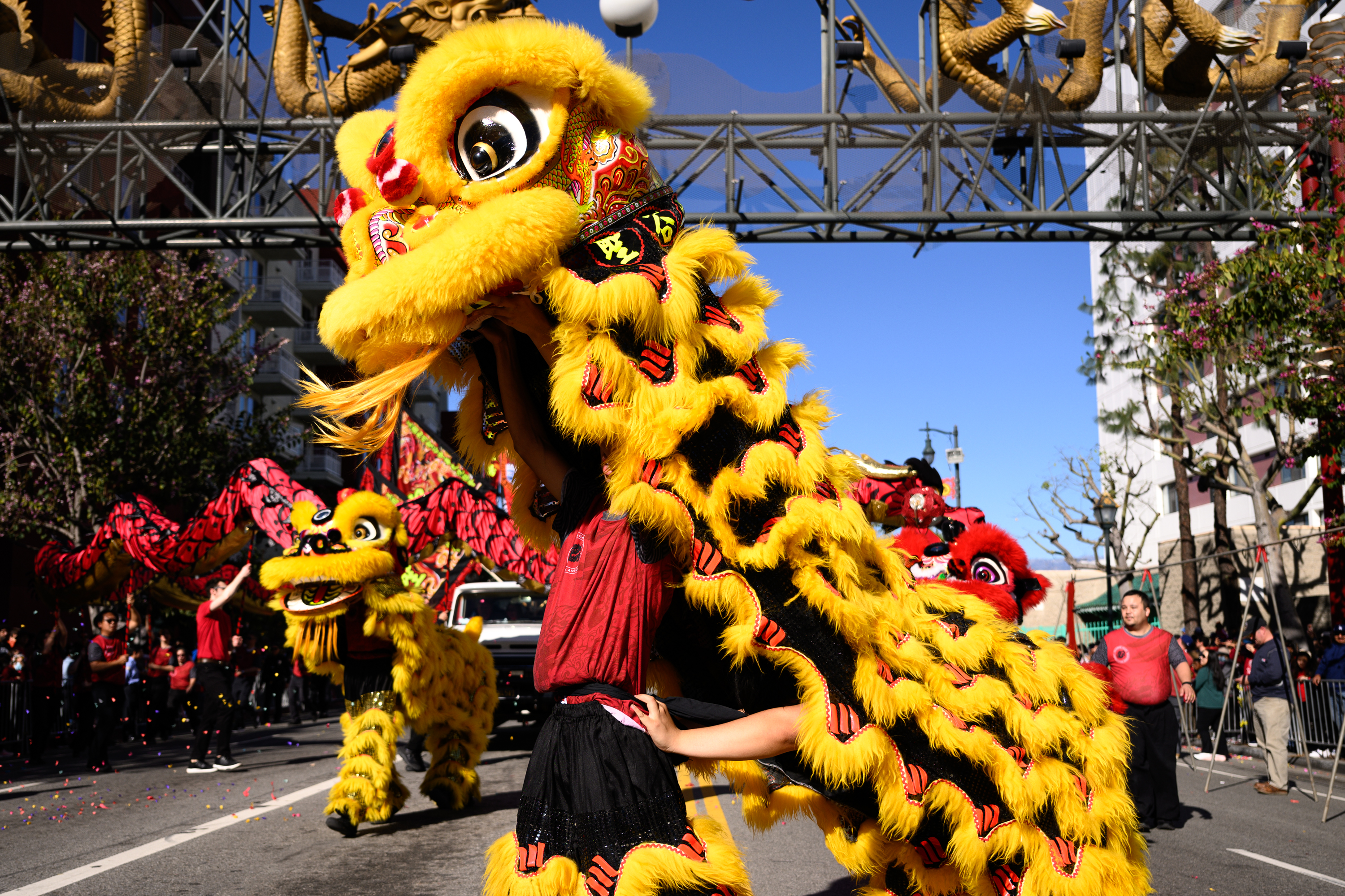 Hundreds of people performed during the 127th Annual Golden Dragon...