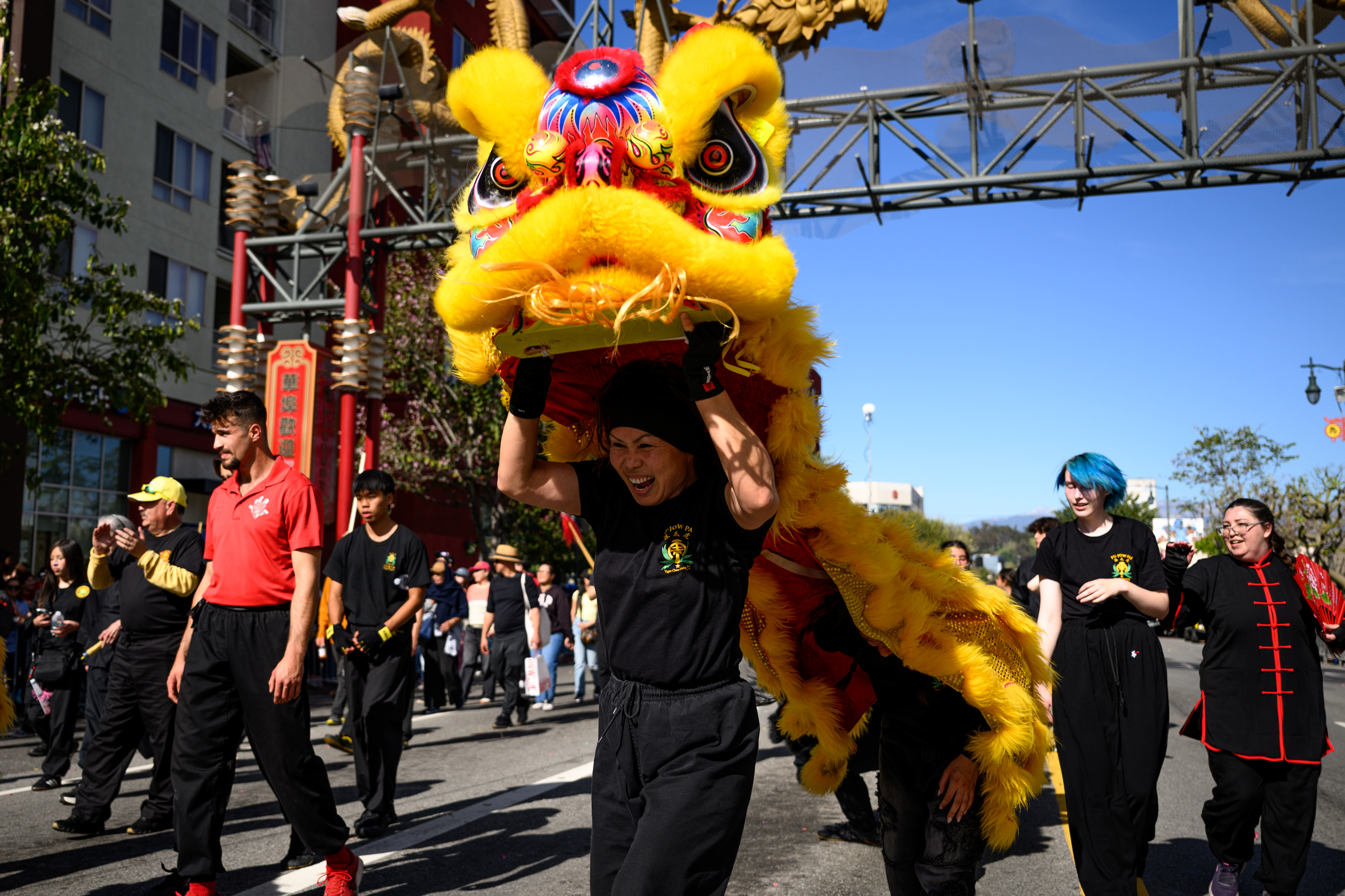 Hundreds of people performed during the 127th Annual Golden Dragon...