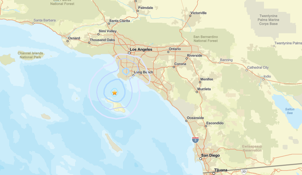 3.5-magnitude earthquake jolts Rancho Palos Verdes, California