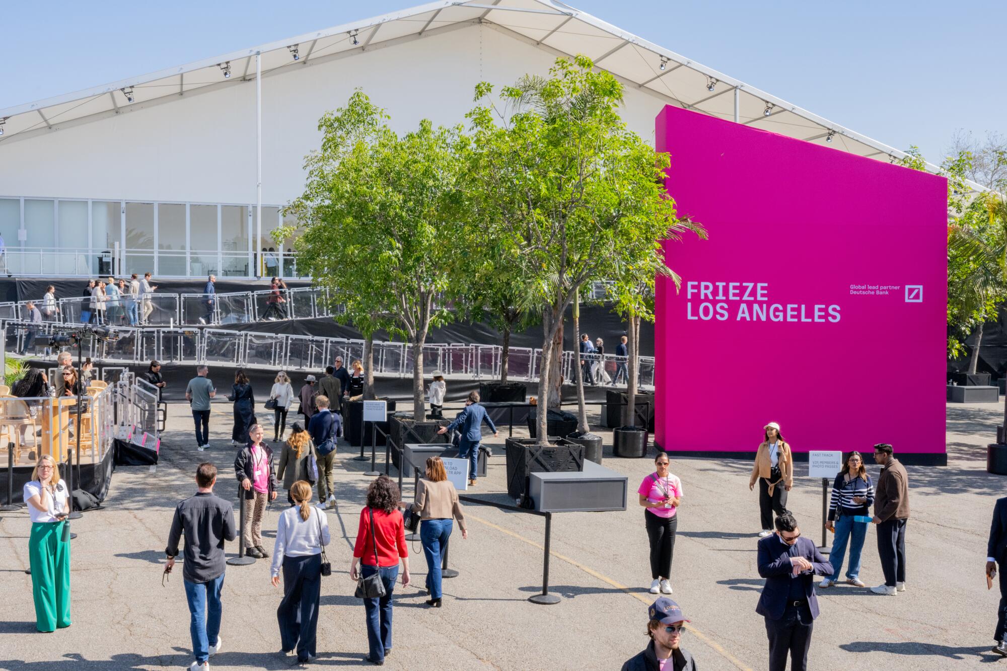 Frieze L.A. returns to Santa Monica Feb. 26 to March 1.