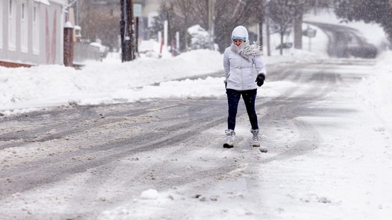 With winds still kicking and snow still falling from the...