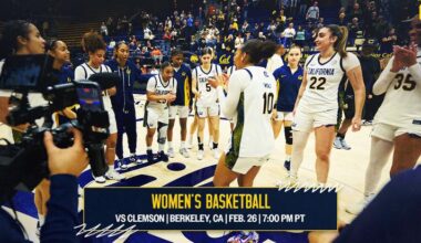 Cal Clashes With Clemson To Begin Final Homestand