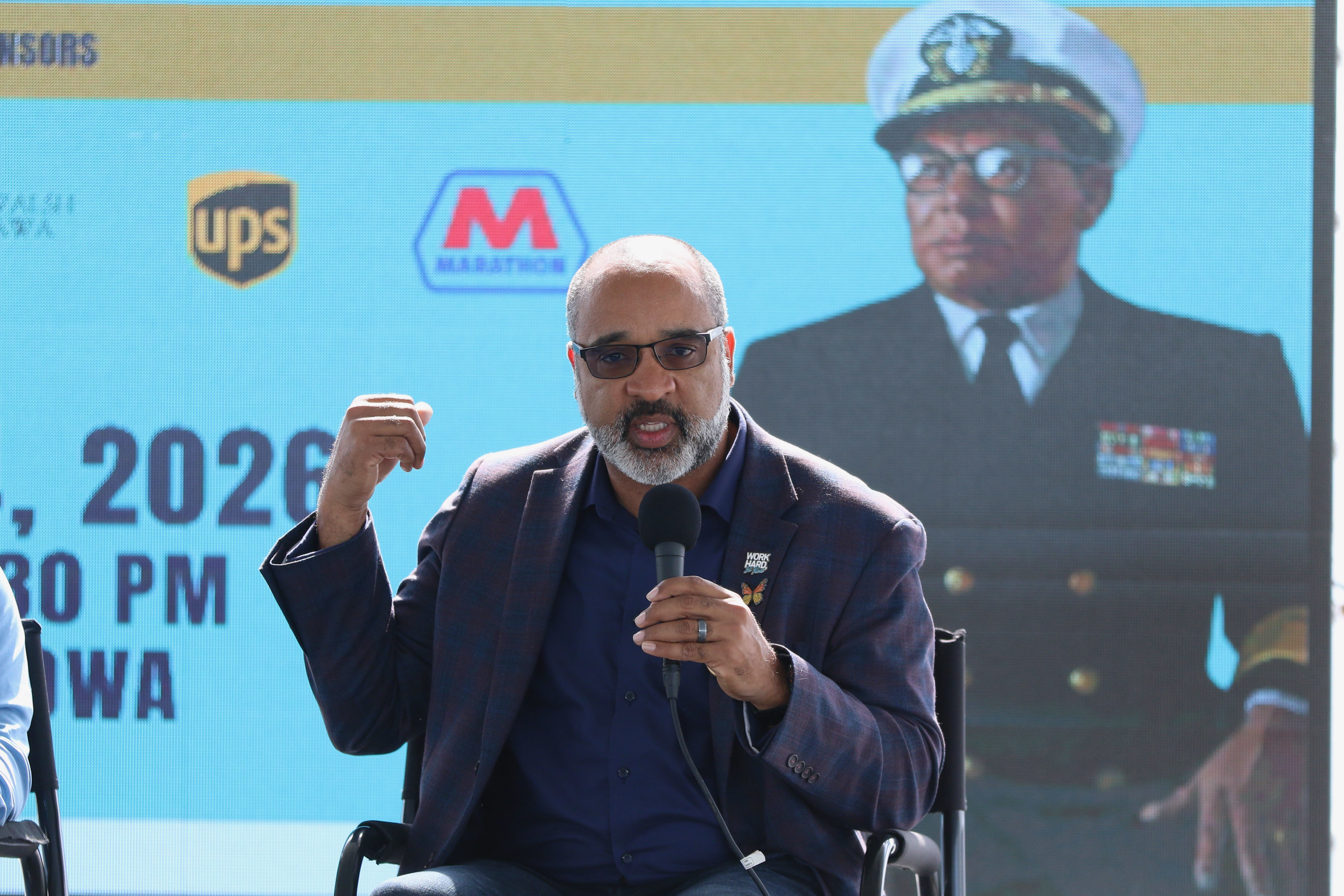 Lee Williams, harbor commissioner at the Port of Los Angeles,...
