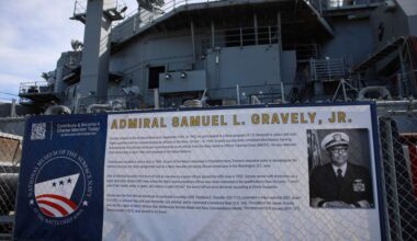 LA high school students gather on USS Iowa in San Pedro for Black History Month celebration – Press Telegram