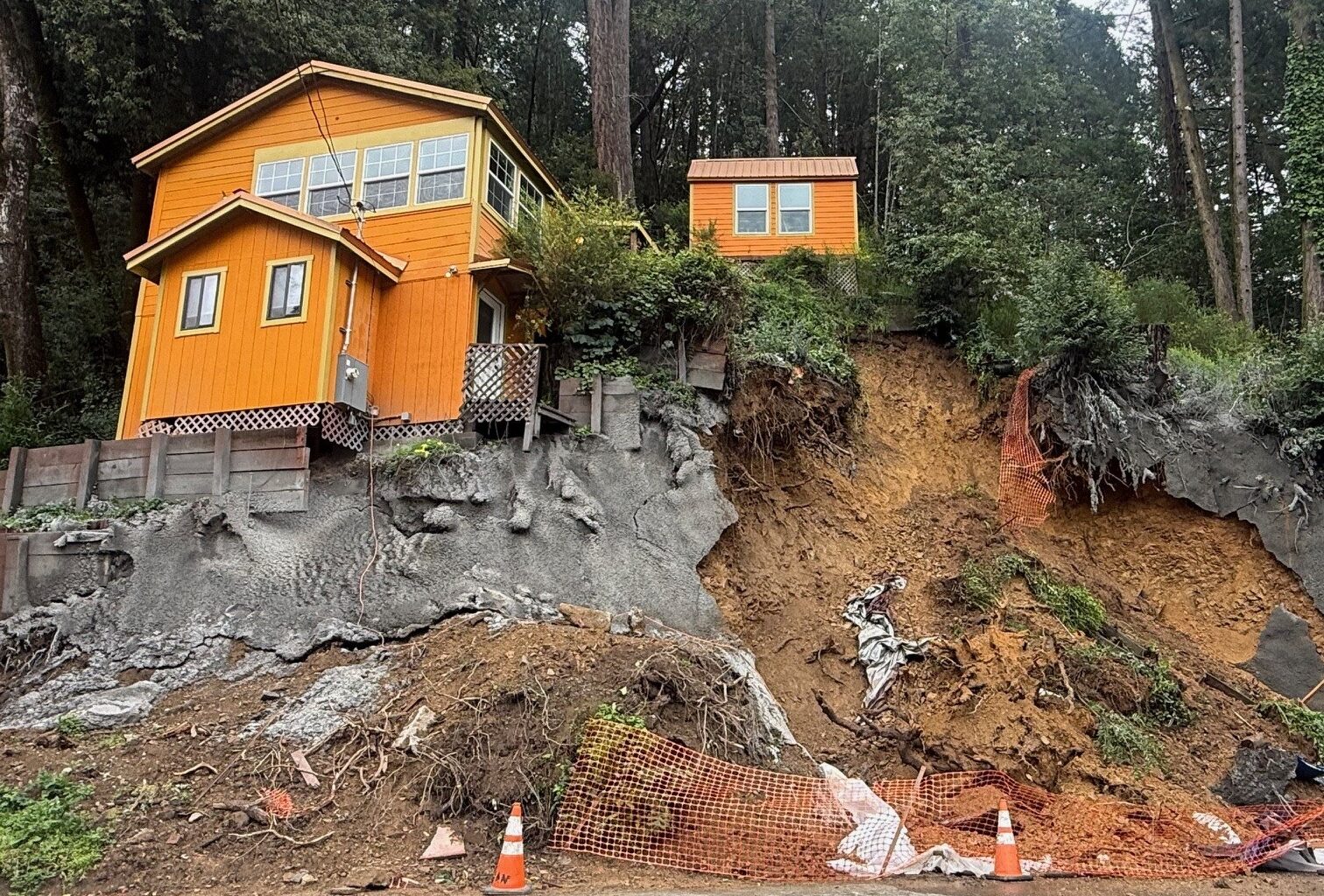 Evacuation warning issued in Guerneville due to landslide risk