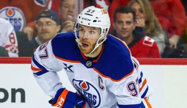 Edmonton Oilers NHL superstar Connor McDavid.