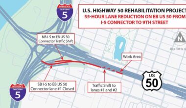 ‘Fix50’ 55-hour lane closure planned this weekend in downtown Sacramento