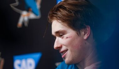 San Jose Sharks' Macklin Celebrini shifts focus to NHL playoff race