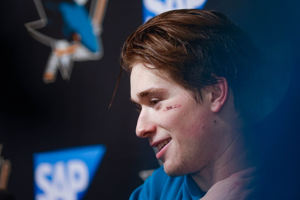 San Jose Sharks' Macklin Celebrini shifts focus to NHL playoff race