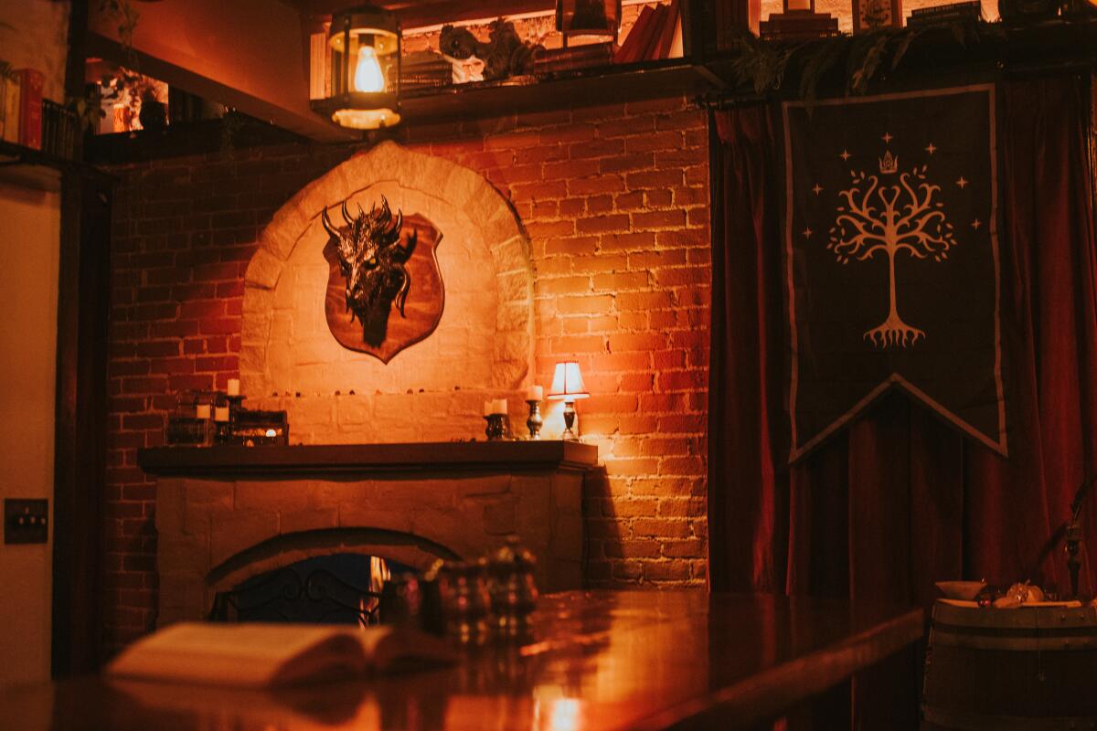 LOS ANGELES, CA -- FEBRUARY, 2026: The Witch's Cottage in North Hollywood, California on Friday, February 20, 2026. (Jennifer McCord / For The Times)