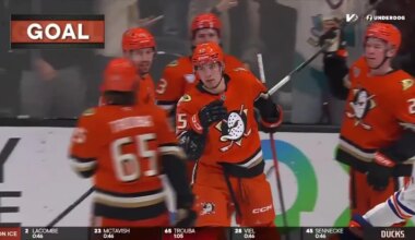 Beckett Sennecke with a Goal vs. Edmonton Oilers