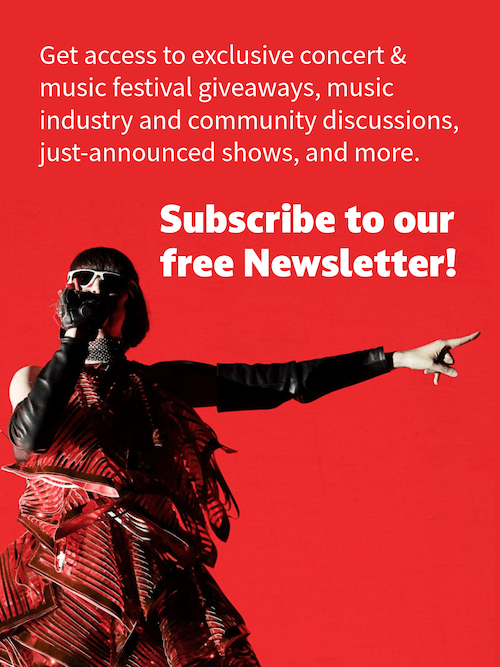 Subscribe to Grimy Goods newsletter White Font