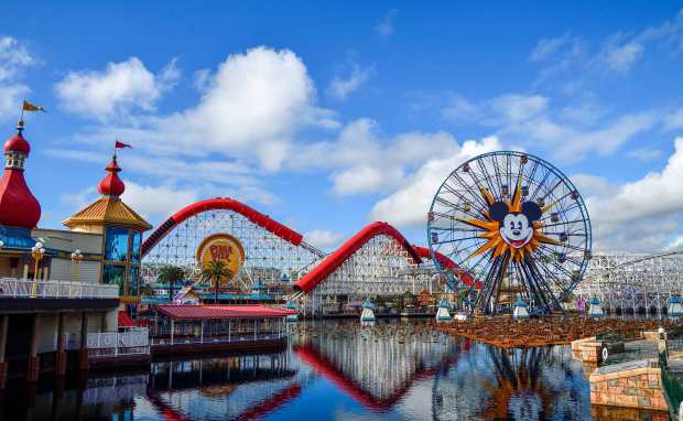 Pixar Pier inside California Adventure at the Disneyland Resort in Anaheim, CA, on Wednesday, March 11, 2020. (Photo by Jeff Gritchen, Orange County Register/SCNG)