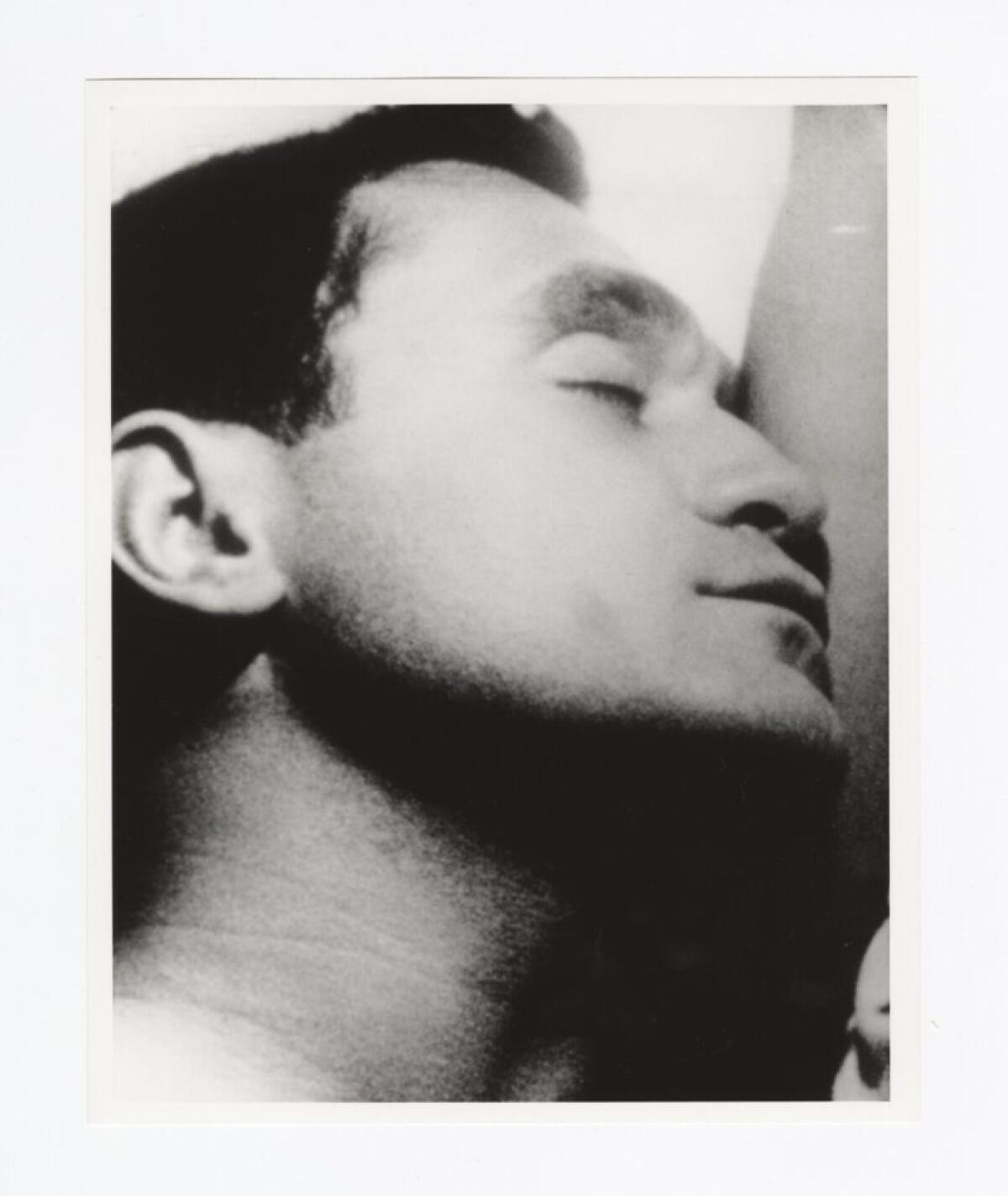 John Giorno in Andy Warhol's "Sleep."
