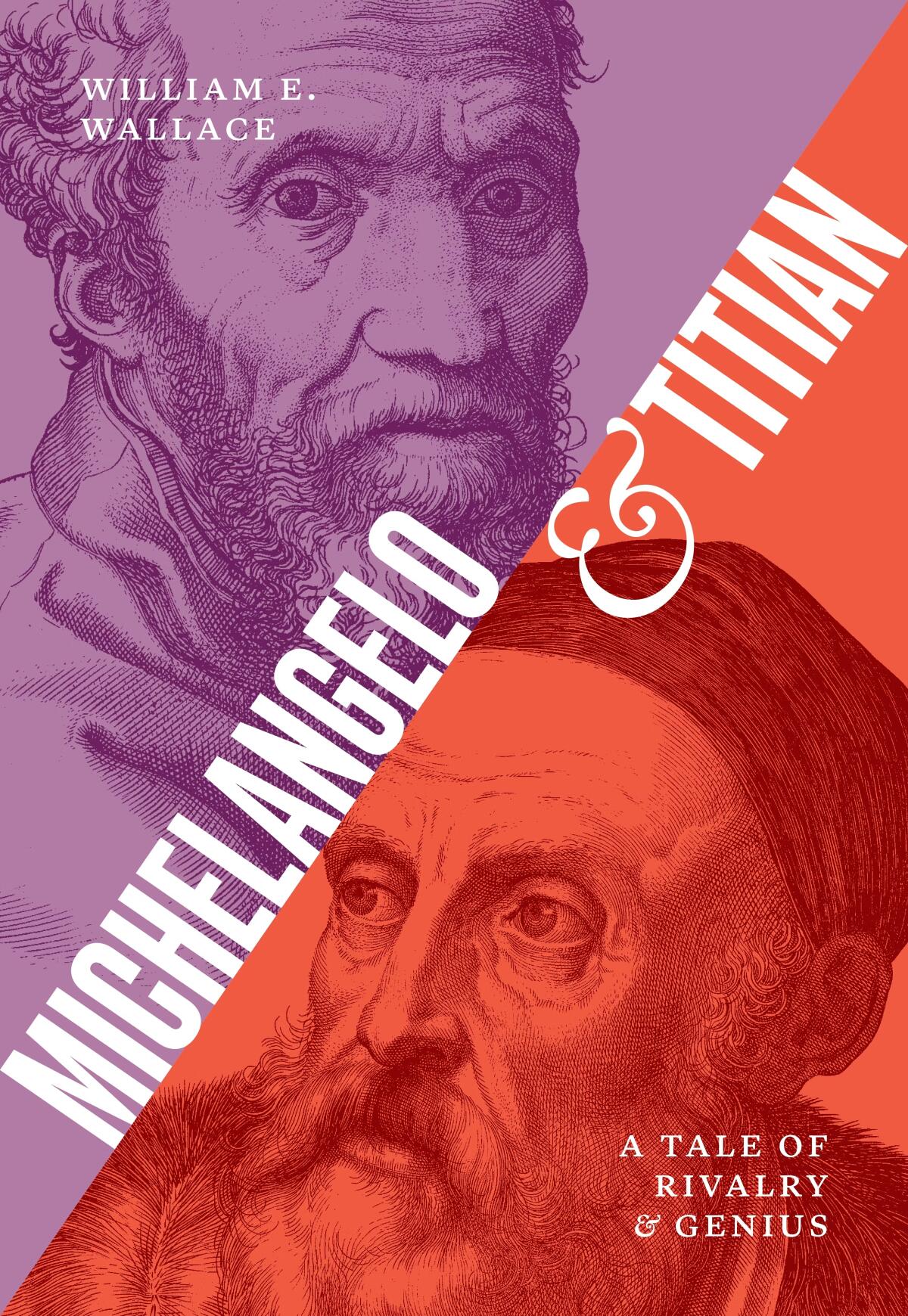 Book jacket for "Michelangelo & Titian."