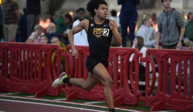 Golden Grizzlies Track and Field Prep for Horizon League Indoor Championships
