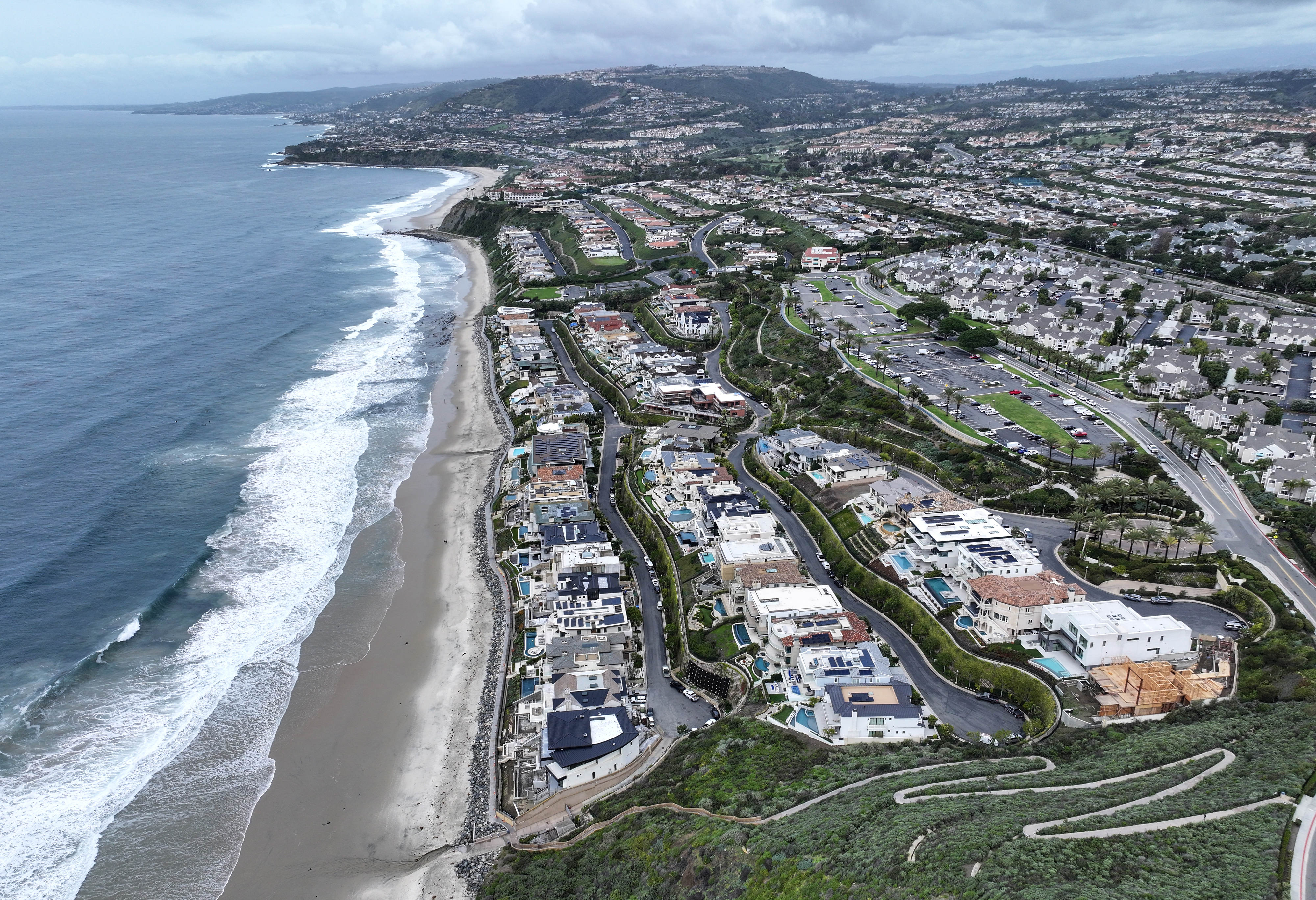 Homes at Strands Beach at Salt Creek in Dana Point,...