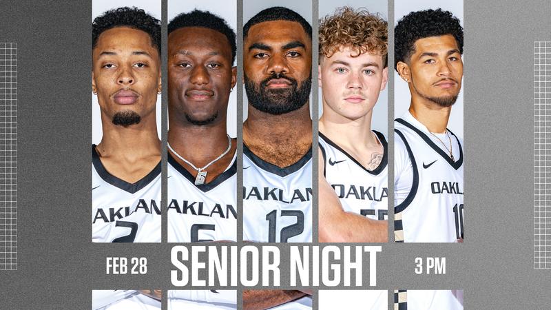 Men's Basketball Set for Senior Day Match with Detroit Mercy