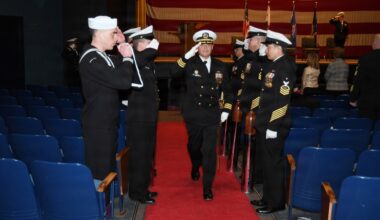 California holds change of command ceremony