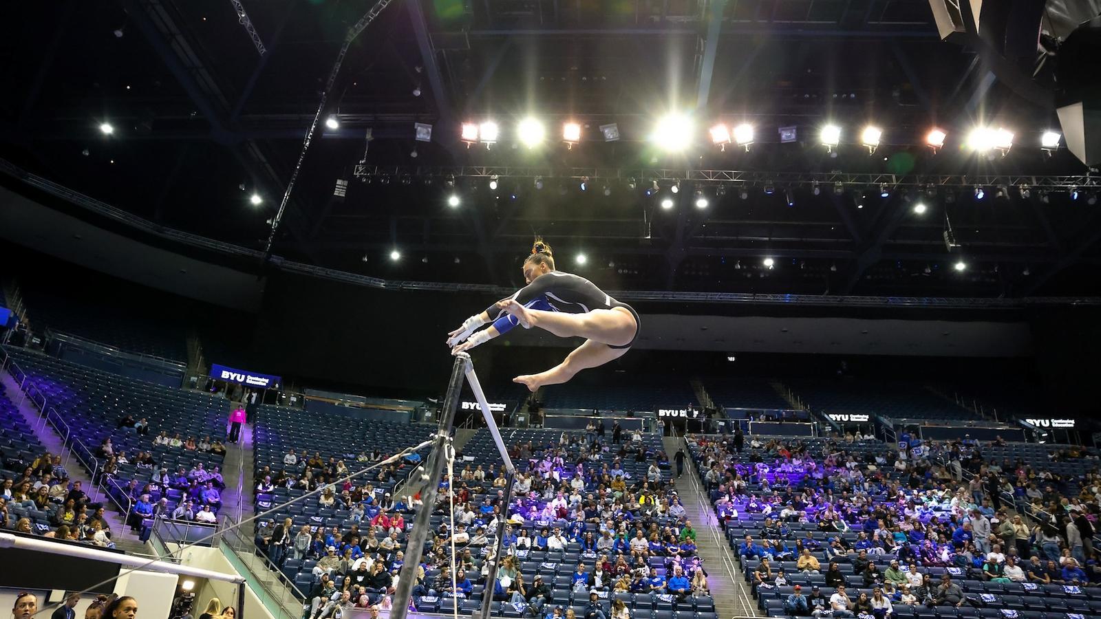 Carly Buell bars celebration