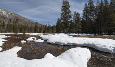 California snowpack grew after February storms, but remains below average