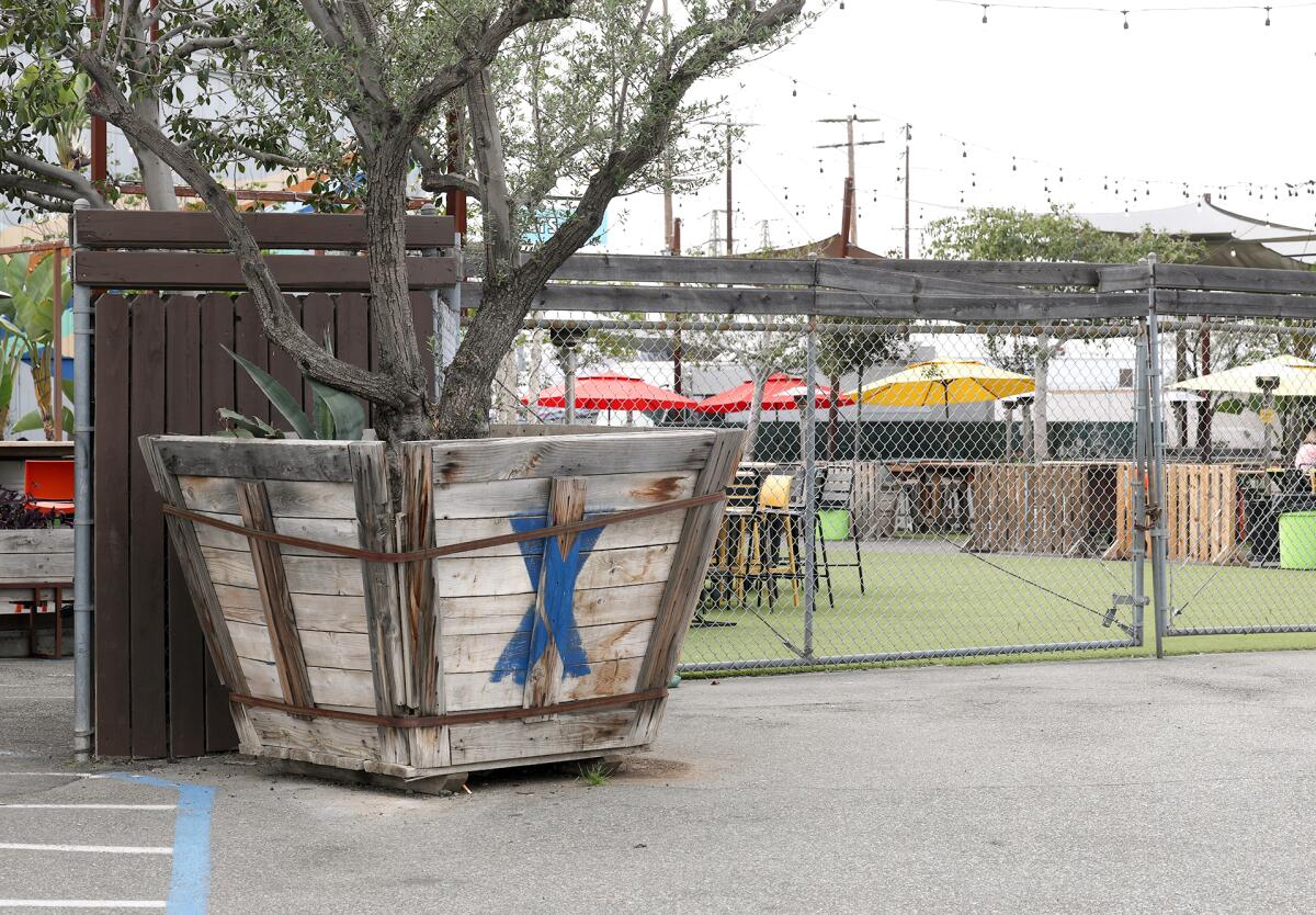 Flint lobbied for Brewery X to be able to keep an outdoor patio. Ament discussed a split of a $27,000 payment.