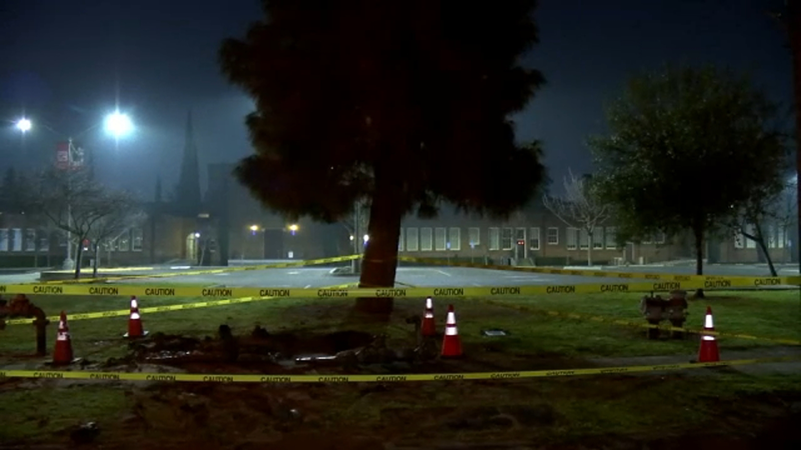 Fresno City College to close parts of campus on Monday after crash damages water line