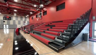 McLane High School students, staff celebrate the opening of new gym