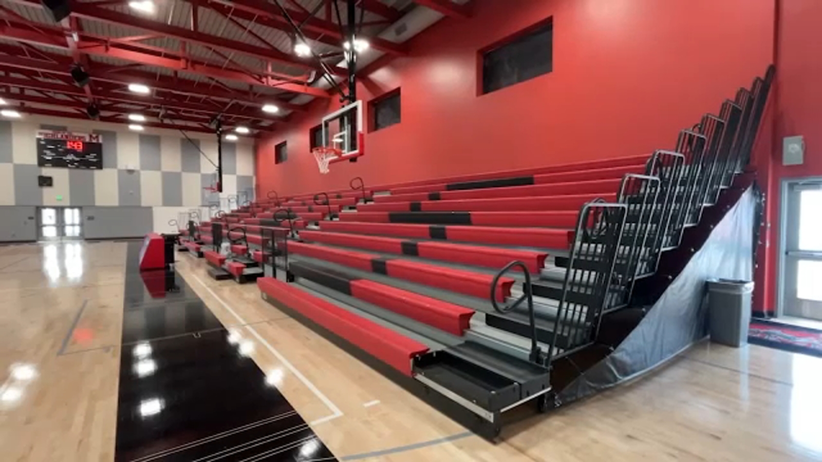 McLane High School students, staff celebrate the opening of new gym